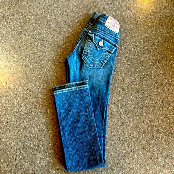 Denim - True Religion straight leg. Size 23